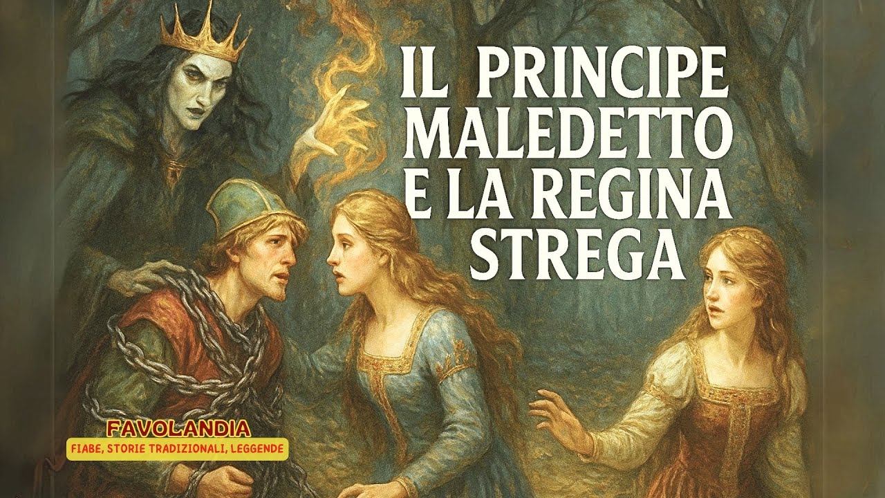 IL PRINCIPE MALEDETTO E LA REGINA STREGA - Fiaba tradizionale svedese