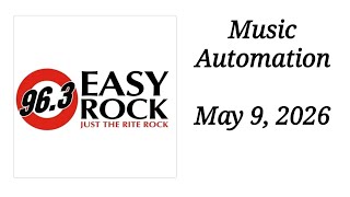 [Radio Aircheck] DWRK-FM 96.3 MHz Easy Rock Manila Music Automation (May 9, 2026) screenshot 5