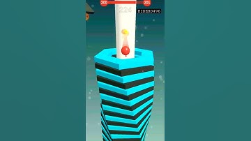 Stack Ball level 200 | android,iOS gameplay | #Shorts #Games offline games |RIDER0496
