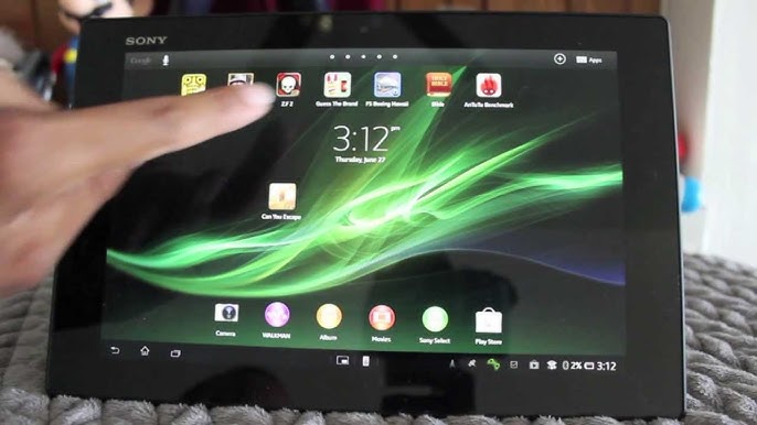 Sony Xperia Tablet S Review - YouTube