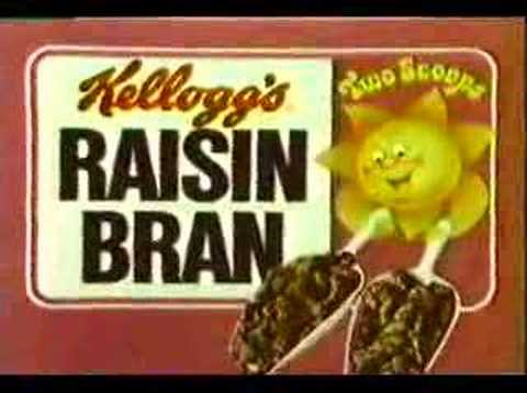 Raisin Bran Two Scoops Commercial