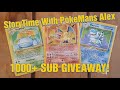 Story Time With PokeMans Alex (1000+SUB GIVEAWAY!)