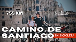 Camino de Santiago en BICICLETA | 755 KM | 7 DÍAS | PAULA GONZÁLEZ