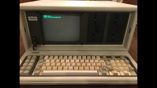1983 Compaq Portable - The 386 Experience Vintage Hardware Review