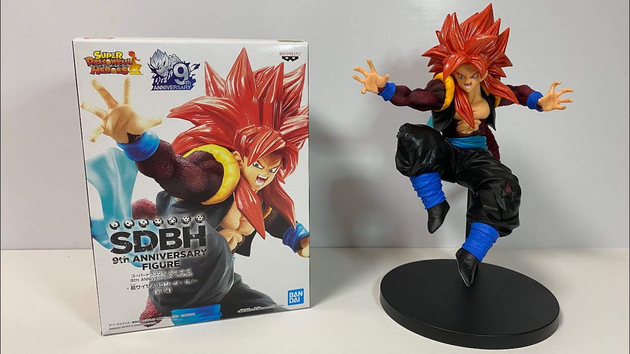 Dragon Ball Heroes - Goku Super Sayajin 4 Xeno - 9th Anniversary