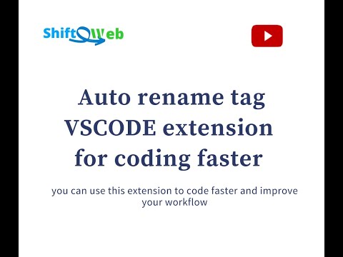 auto rename tag