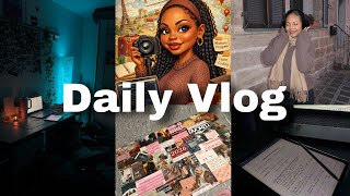 Life is Getting Serious! | New Year Plans, Uni Stress, Vision Board, Study with me.