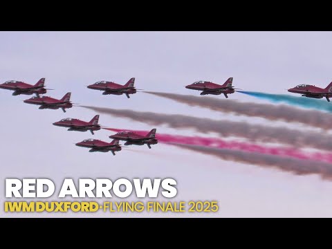 The Red Arrows • IWM Duxford - Flying Finale