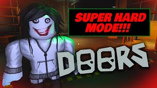 Super Hard Mode in DOORS is INSANE...