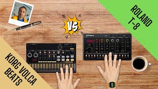 Korg Volca Beats vs Roland T-8 AIRA: Vintage Drum Machine Clash! (Sound & Features)