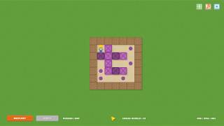 Super BoxMan Ultra: Grass World - Level 13 Walkthrough