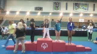 Autism Special Olympics Gymnastics State Fall Classic 2011 at Disney ESPN Sports Florida