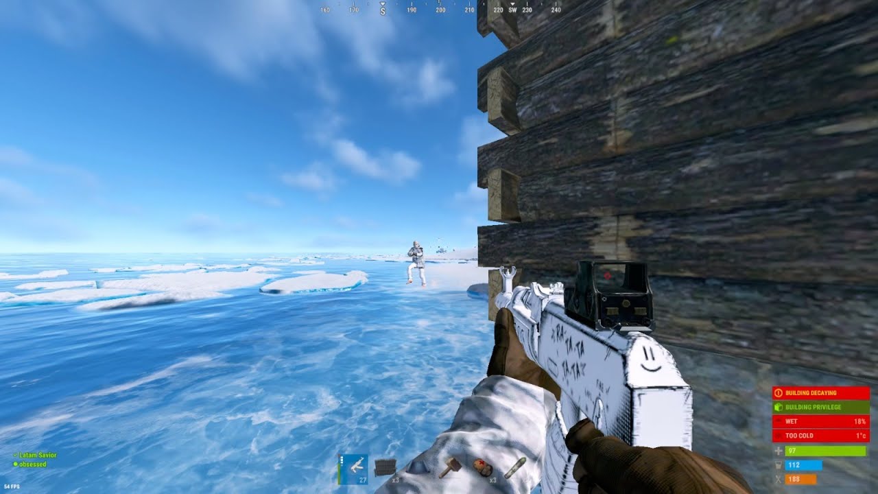 WIPING A ZERG GOT US RAIDED - RUST