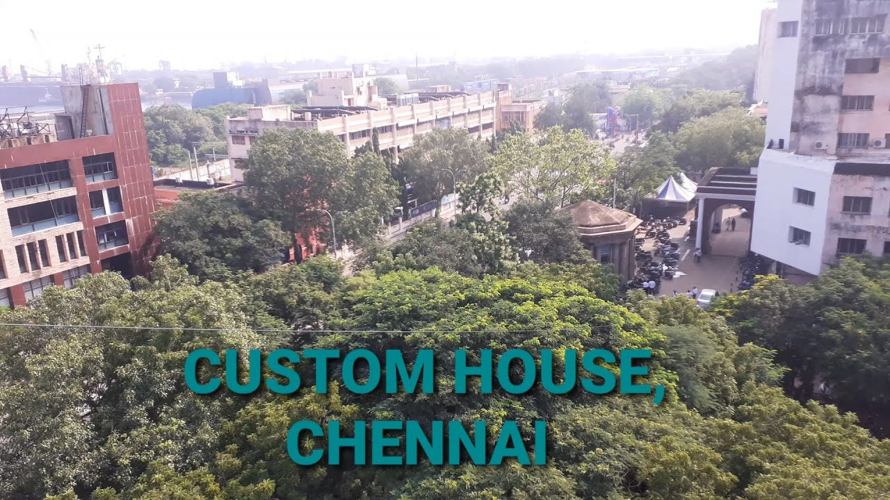 Chennai District Collector Office & Custom House, Rajaji Salai Road, Chennai, Tamilnadu