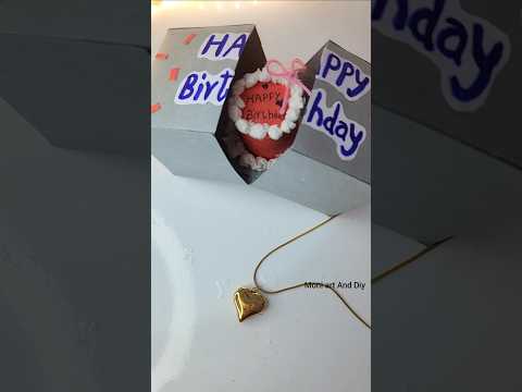 DIY surprise birthday gift🎁😍 ideas#diy #papercraft #giftideas #handmade #reels #shiv #shorts