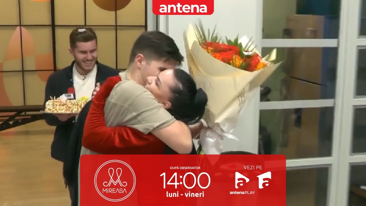 Mihaela i-a făcut o surpriză lui Ștefan, la aniversarea primei luni de relație