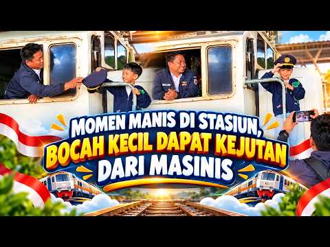 MOMEN MANIS DI STASIUN, MOMEN SEDERHANA JADI KENANGAN TERINDAH