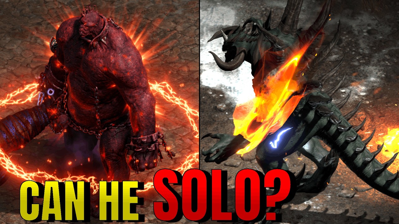 Я попытался пройти Diablo Clone в одиночку за демона…