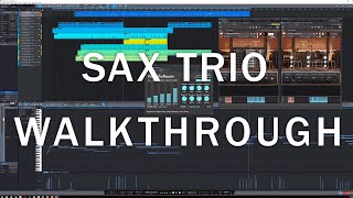 8Dio Official Studio Sax Trio Walk-through