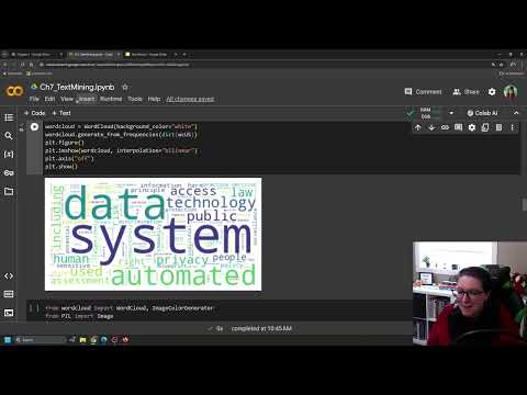 Text Mining in Python - Word Cloud