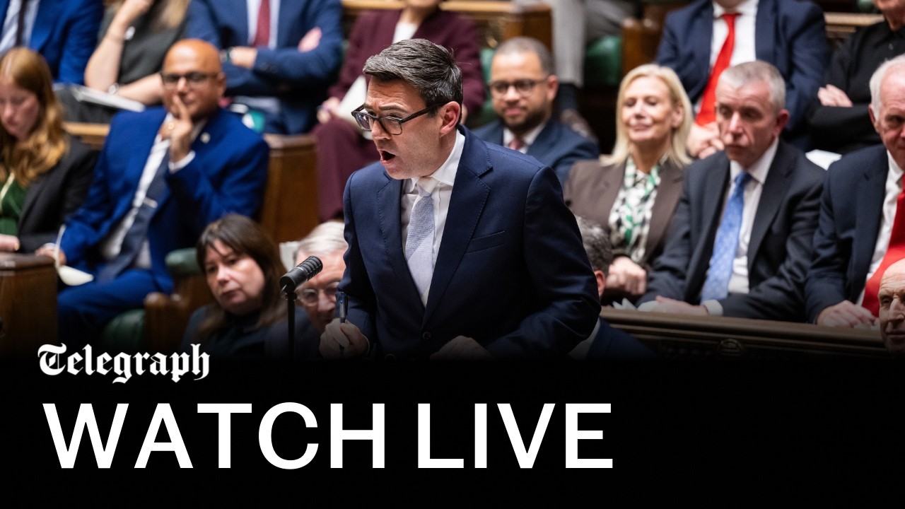 In full: Andy Burnham faces Kemi Badenoch at PMQs