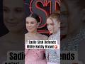 Sadie Sink Defends Millie Bobby Brown🚨 #shorts #sadiesink #milliebobbybrown