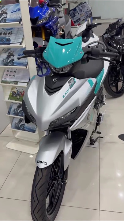 YAMAHA EXCITER 155 VVA ABS SILVER GRAY GREEN