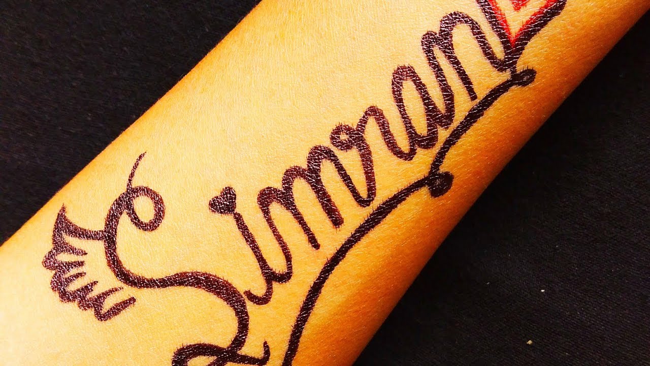 Aggregate more than 61 simran name tattoo on hand super hot ...