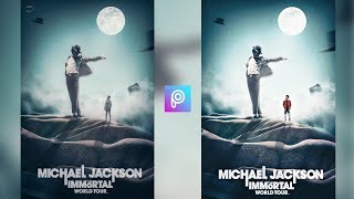 MICHAEL JACKSON-manipulation editing tutorials of 2018 | Sony Jackson edit by PicsArt screenshot 5