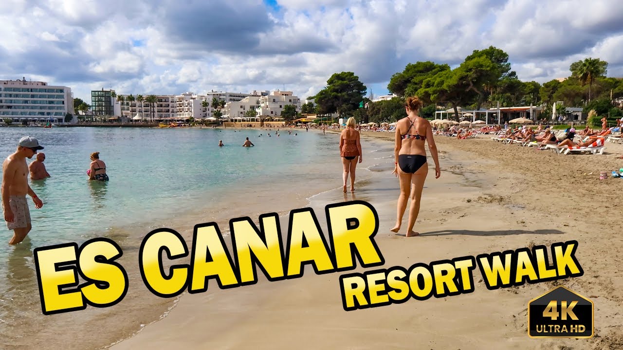 Es Canar Resort Walk | IBIZA | 4k walking tour
