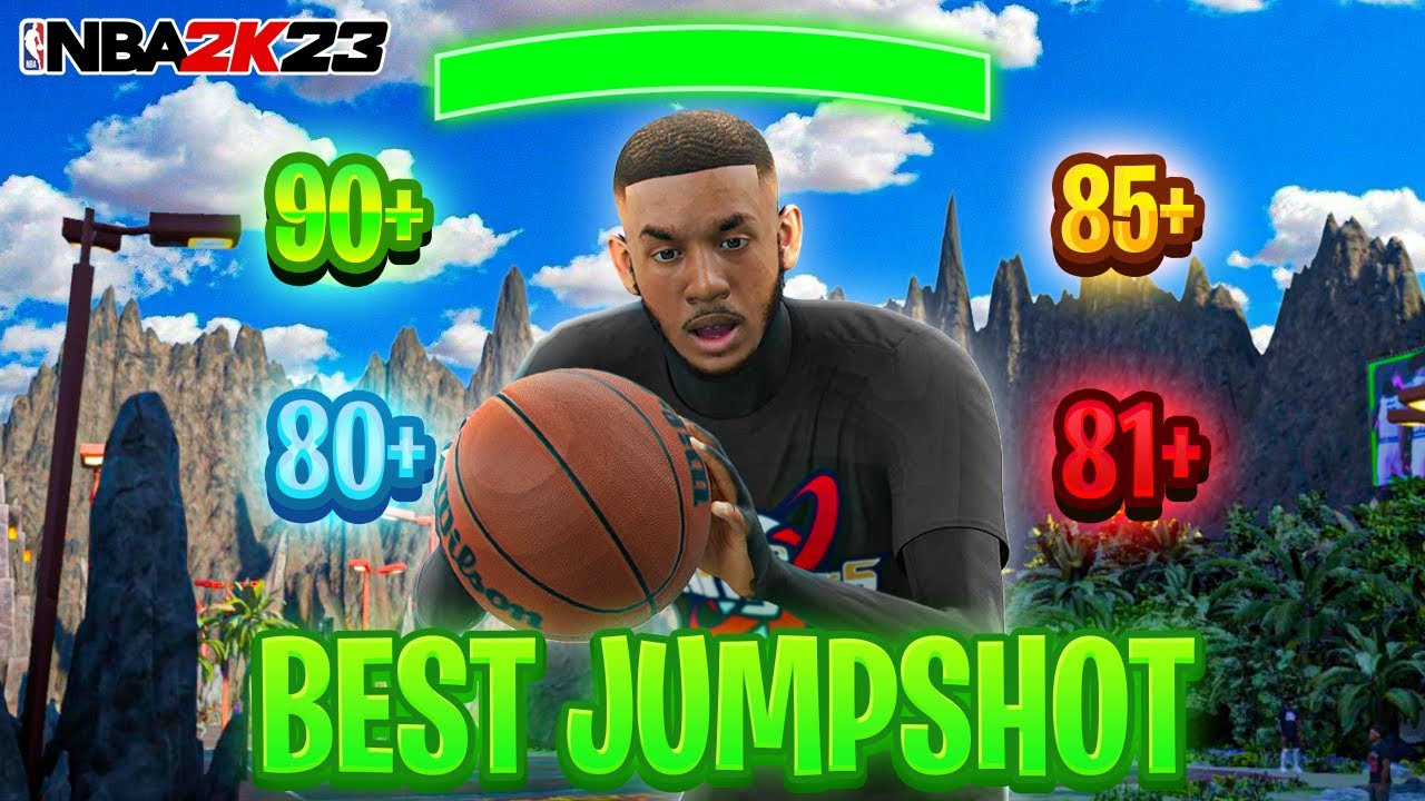 BEST JUMPSHOT FOR GUARDS IN NBA 2K23! BIGGEST GREEN WINDOW JUMPSHOT