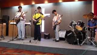 2014-2015 CCST Sing Con初賽 - 高級組合唱 - 5D黎謙朗+黃浩光+楊博曦+6A Derrick - Can we dance