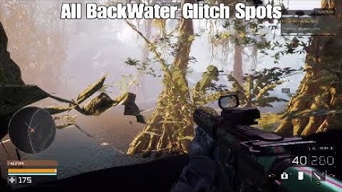 All BackWater Glitch Spots  Predator Hunting Grounds
