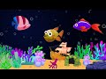 Dreamy Ocean Aquarium Fish🐟 Lullaby Soft Baby Sleep Music🎶 with Peaceful Blue Visuals