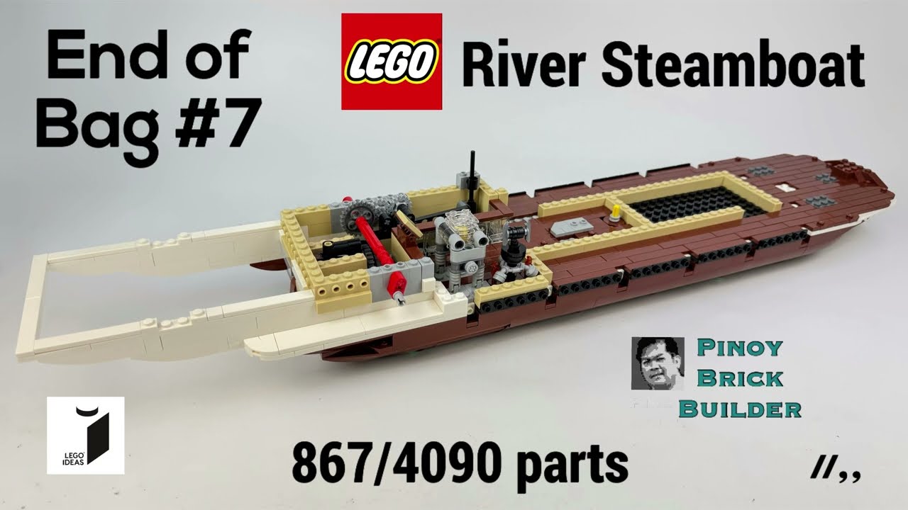 LEGO IDEAS #64 - River Steamboat [