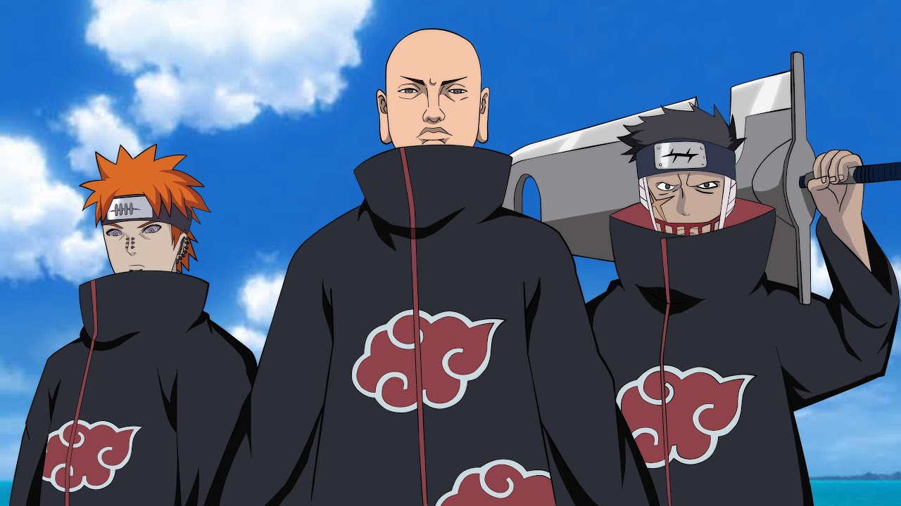 TODOS OS MEMBROS DA AKATSUKI, ATE OS DESCONHECIDOS ! 