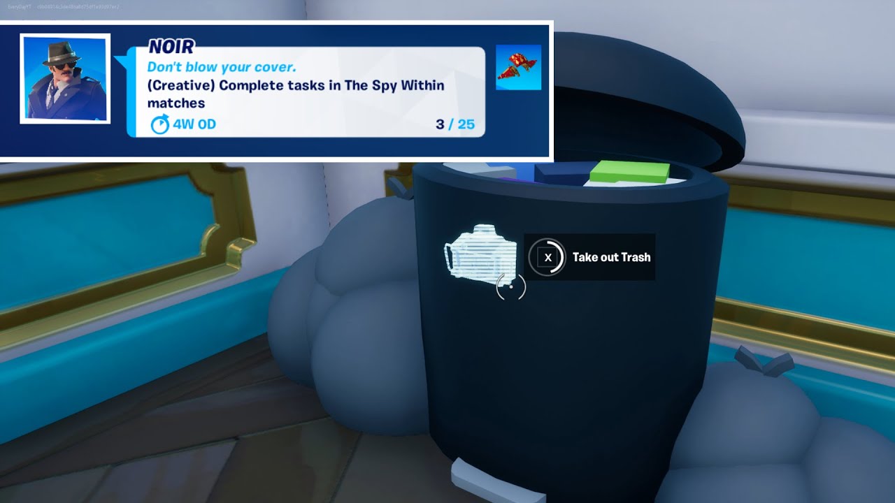 Complete Tasks in The Spy Within Matches (Creative)! - Fortnite Spy Within Quests