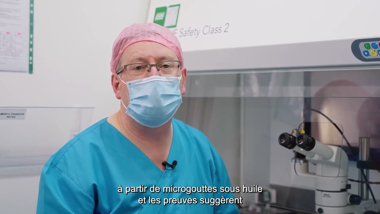 Embryo transfer loading video - French