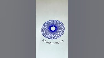 Simple Spirograph #spirograph #satisfying #drawing #asmr #pattern #art #viral #fyp #shorts