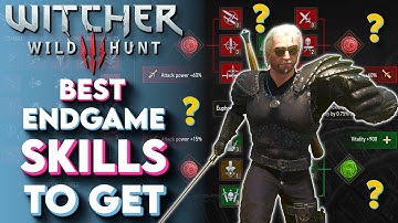 Witcher 3 Best ENDGAME Skills To Get - The Witcher 3 Next Gen Update (Tips and Tricks)