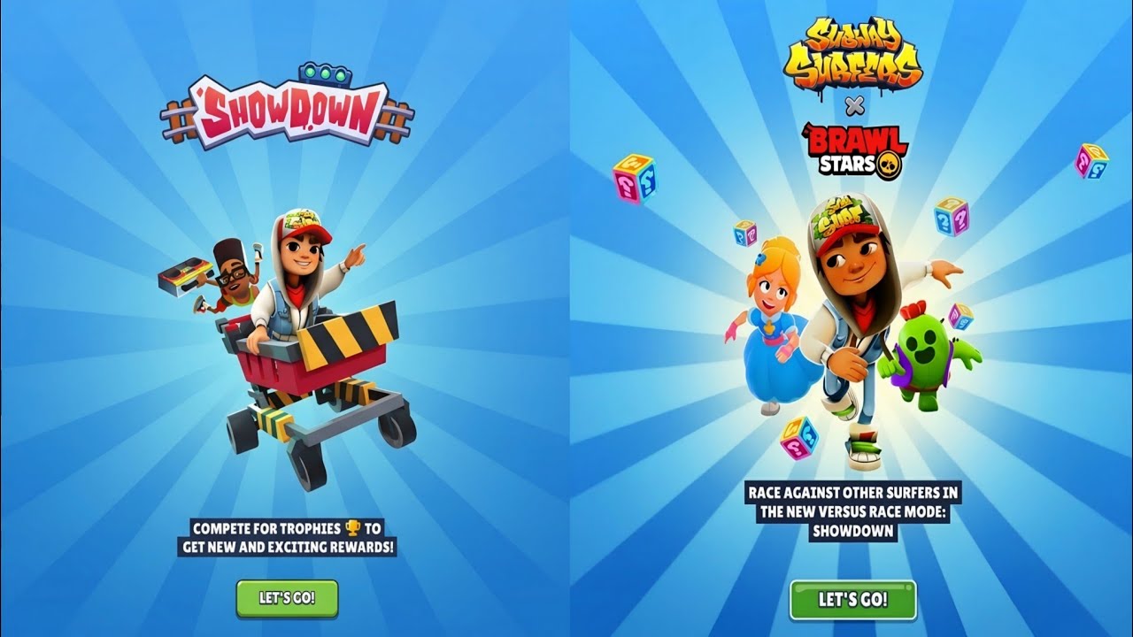 🏁 Subway Surfers : Copenhagen Showdown 2026 🆚 Brawl Stars Showdown 2025 Map Comparison 