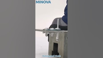 MINOVA Rivet Tool. ( Waterproof rivets ) #rivet #relaxing #asmr #minovatool