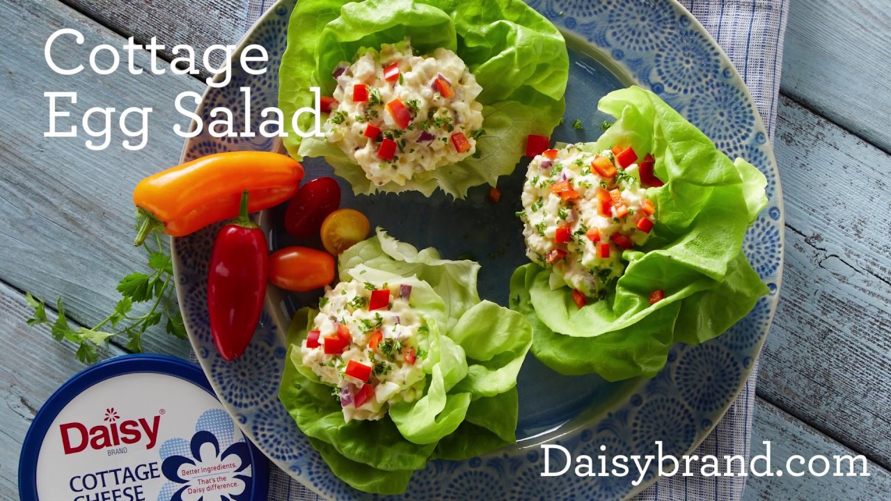 Cottage Cheese Egg Salad YouTube