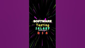 Software Testing Salary in USA #shorts #usa #softwaretesting
