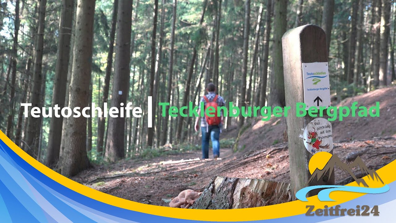 Tecklenburger Bergpfad | Premiumwanderwege Teutoschleifen | Tecklenburger Land | Hexenpfad | 4K