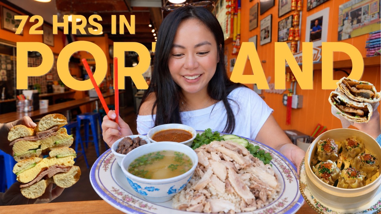 72 HOURS IN PORTLAND | Savoring Every Bite and Running the Portland Half Marathon 🏃🏻‍♀️