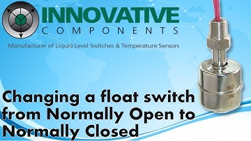 How to change a float switch from Normally Open to Normally Closed