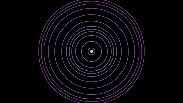 Fractal Expansion | Hypnotic Energy Rings Animation in MATLAB #animation #matlab #fractal