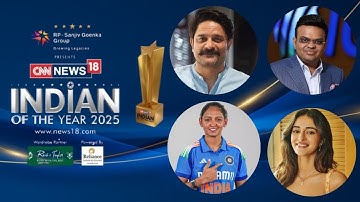 LIVE: CNN News18 Indian of the Year 2025 | Aneet Padda | Jay Shah | Harmanpreet Kaur | N18L