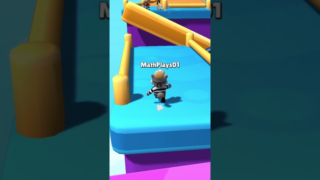 Quase fiquei pra trás nesse desafio no Stumble Guys! 